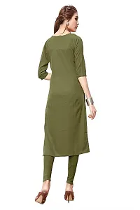 Multicoloured Crepe Printed Kurtas For Women-thumb3