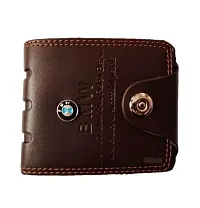 Stylish Brown Artificial Leather Wallet For Men And Boys-thumb2