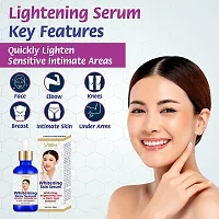 Skin Whitening Brightening And Intimate Serum For Sensitive Skin Of Underarms Inner Thigh Knee And Bikini Area Body Face Neck And All Skin Types Dark Spot 30Ml Skin Care Face-thumb1