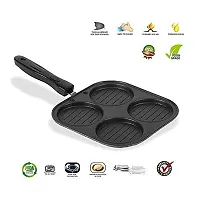 Mini Uttapam Pan/Pancake Pan/Multi Snack Maker 4 in 1 (Aluminium, Non-Stick)-thumb4