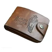 Trendy Leatherette Two-Fold Wallets For Men-thumb2