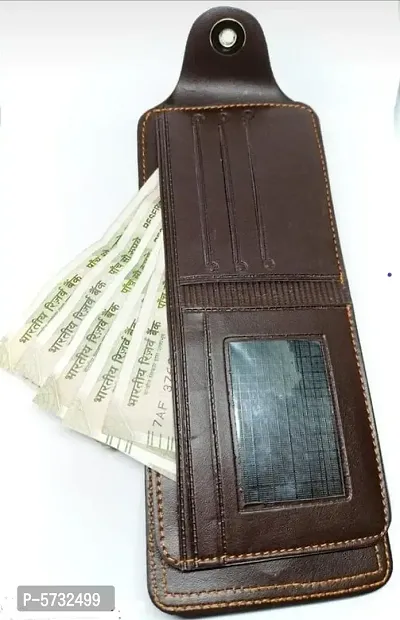Stylish Bi-Fold PU Leather Wallets-thumb4