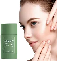 Natural Green Tea Mask Stick Deep Cleansing Oil Control-thumb1