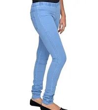 DENIM FULL LENGTH JEANS JEGGINGS-thumb2