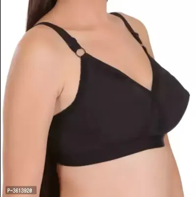 Classic Cotton Spandex Solid Bra Pack Of 6-thumb2