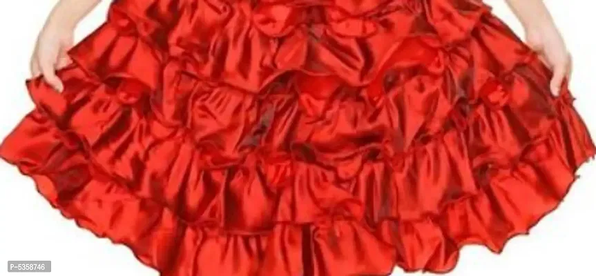 Latest Attractive Cotton Blend Frock For Girls-thumb3