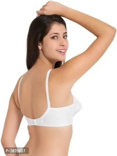 Womens Cotton Non- Padded Regular Bras Combo of 3-thumb3