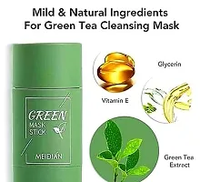 Green Tea Mask Stick for Face Purifying Clay Stick Mask For Deep Cleaning, Blackhead Remove for Men and Women Anti-Acne Oil C  (40 ml)-thumb2