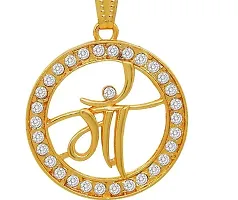 GOLD PLATED CHAINS WITH MAA PENDANT-thumb1