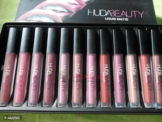 Liquid Matte Lipstick Set Of 12-thumb3