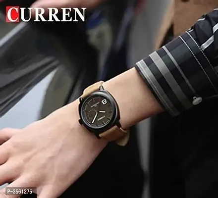 Men Curren Brown Watch-thumb3