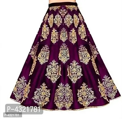 Ramkrupa Creation Womans New fashion Silk embroideredry lehenga choli.-thumb3