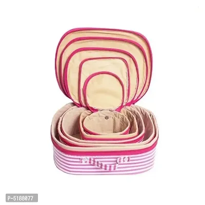 Multipurpose Cosmetic Storage Box With Makeup Kit Vanity Box (Pack Of 5)-thumb3
