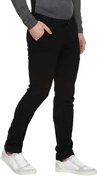 Mens Denim Black Slim Fit Jeans-thumb2