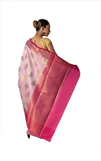 Banarasi Cotton Silk Woven Design Saree with Blouse piece-thumb3