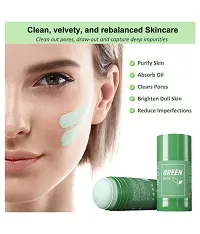 Cricia Original Pack of 1 Eggplant Purifying Clay Stick Mask, Face Moisturizes Oil Control, Deep Clean Pore, Improves Skin,for All Skin Types Men Women-thumb1