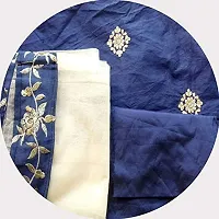Latest Attractive Taffeta Silk Embroidered Semi Stitched Lehenga Choli-thumb2