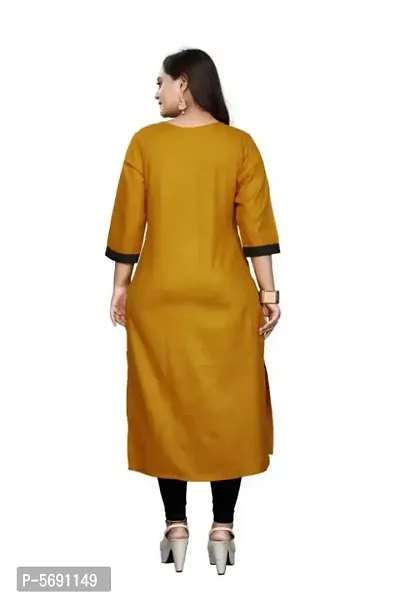 Cotton Embroidered Kurtas For Women-thumb4