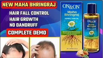 OnandOn Maha Bhringraj HERBAL HAIR OIL 200 ml-thumb2