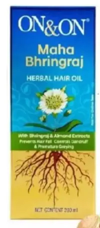 OnandOn Maha Bhringraj HERBAL HAIR OIL 200 ml-thumb1