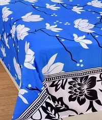 polycotton double  bedsheet with two pillow covers-thumb2