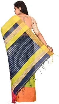 Latest Attractive Cotton Silk Woven Saree with Blouse piece-thumb2