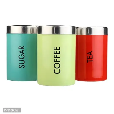 Colorful Tea, Coffee and Sugar canister-thumb0