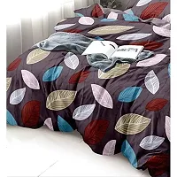 glace cotoon double beedsheet with jumbo pillow covers-thumb1