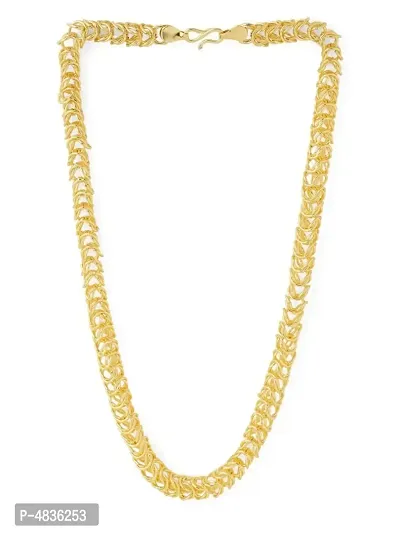 Trendy Stylish Brass Statement Chain For Men-thumb3