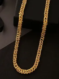 Trendy Stylish Brass Statement Chain For Men-thumb3