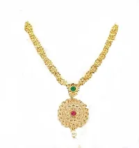 Traditional South Gold-Plated Temple Jewellery Set-thumb3