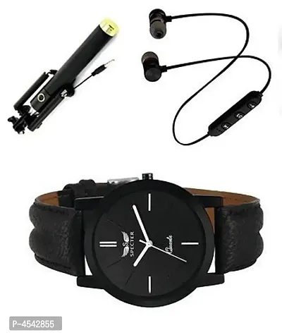 Mens Stylish and Trendy Analog Watch with Accessories (Combo)-thumb2