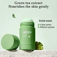 Original Green Tea Purifying Clay Stick Mask For Black- Head Removal And Radiant Glow-thumb1