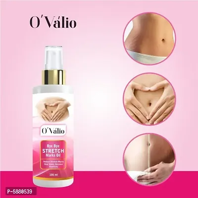 Ovalio Stretch Mark Oil For Mens And Womens Pack Of 2 (100ml)-thumb2