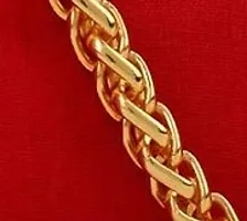 Designer Gold Plated Brass Chain For Men-thumb3