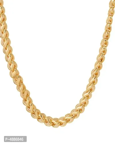 Trendy Gold Plated Metal Chain For Men-thumb5