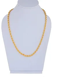 Trendy Stylish Brass Gold Plated Chain for Men and Women-thumb2