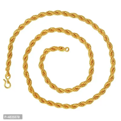 Trendy Stylish Brass Gold Plated Chain for Men and Women-thumb4