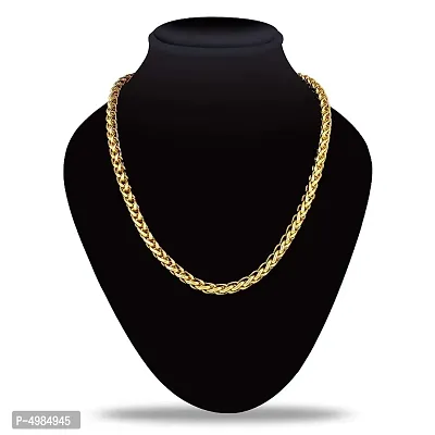 Designer Gold Plated Brass Chain For Men-thumb4