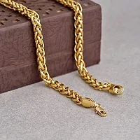 Designer Gold Plated Brass Chain For Men-thumb1