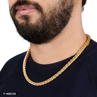 Trendy Alloy Gold Plated Chain For Men-thumb2