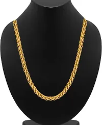 Designer Gold-plated Plated Brass Chain For Men-thumb1