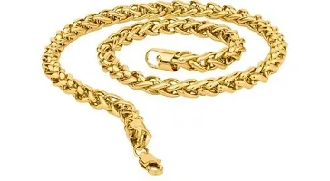 Designer Gold-plated Plated Brass Chain For Men-thumb2