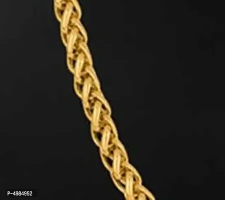 Design Gold Plated Brass Chain For Men-thumb3