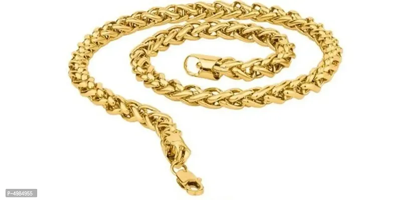 Designer Gold Plated Brass Chain For Men-thumb4