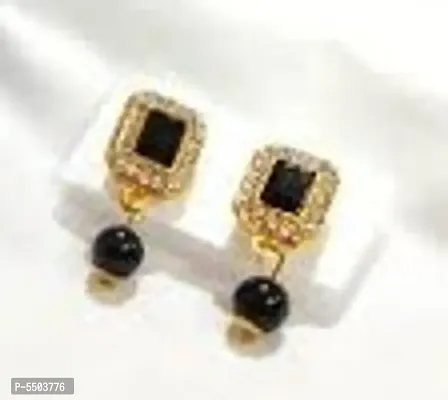 Fashionable Crystal Beads Choker Necklace Set-thumb4