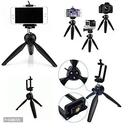 Table Top Tripod Stand - Black, Supports Up to 500 g