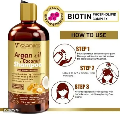 Argan Oil Hair Strengthening Shampoo-thumb2