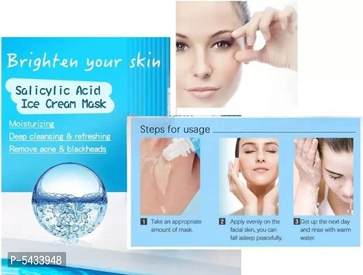 Ewy Make Up Face Salicylic Acid Ice Mask Pack Of 2 Skin Care Face-thumb2