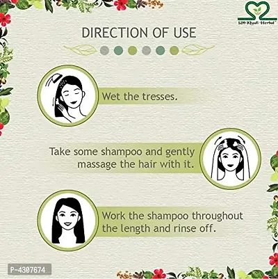 Khadi Herbal Aloevera Shampoo 420 Ml Pack Of 2-thumb3